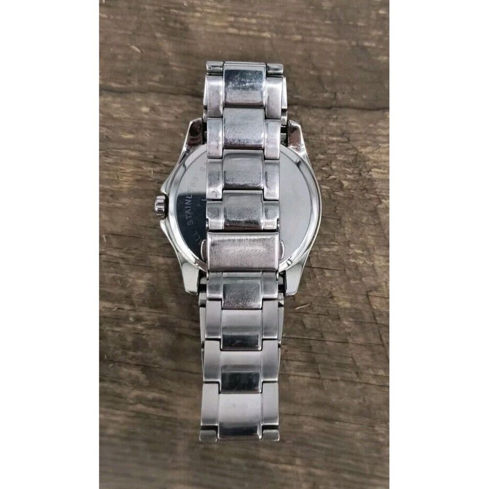 Men's Stainless Steel Kenneth Cole 42mm Watch With Black Dial - New Battery - Picture 9 of 11